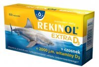 Rekinol Extra D3, 60 kapsułek