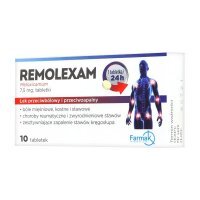 Remolexam 7,5mg, 10 tabletek