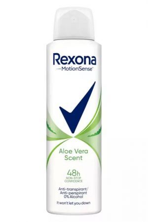 Rexona, antyperspirant w sprayu, 48h, Aloe Vera Scent, 150ml