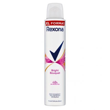 Rexona, antyperspirant w sprayu, 48h, Bright Bouquet, 200ml