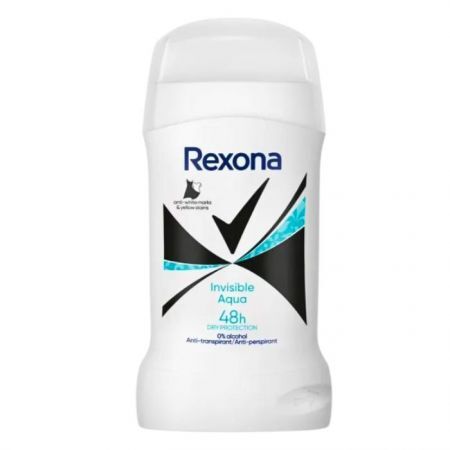 Rexona, antyperspirant w sztyfcie, 48h, Invisible Aqua, 50ml