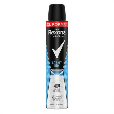 Rexona Men, antyperspirant dla mężczyzn, 48h, Cobalt Dry, 200ml