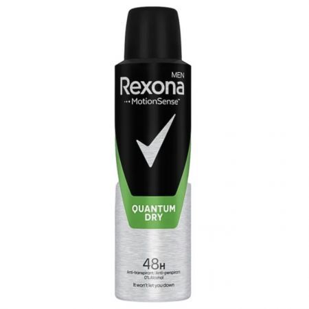 Rexona Men, antyperspirant dla mężczyzn, 48h, Quantum Dry, 150ml