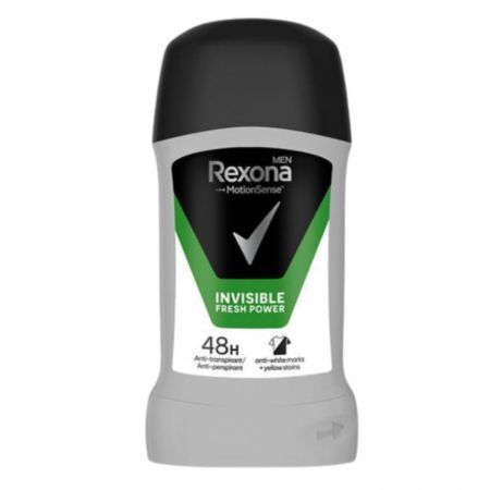 Rexona Men, antyperspirant w sztyfcie, 48h, Invisible Fresh Power, 50ml