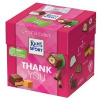 Ritter Sport, Thank You, mieszanka nadziewanych czekoladek  z mlecznej czekolady, 176g
