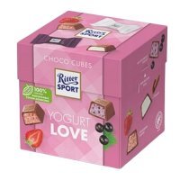Ritter Sport, Yogurt Love, mieszanka czekoladek nadziewanych z mlecznej czekolady, 176g