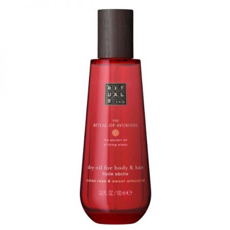 Rituals, The Ritual of Ayurveda, suchy olejek do ciała i włosów, róża indyjska i olejek migdałowy, 100ml