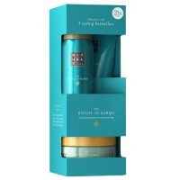 Rituals, The Ritual of Karma, pianka pod prysznic w żelu, 50ml + solny peeling do ciała, 125g + krem do ciała, 70ml