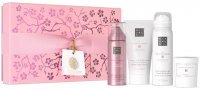 Rituals, The Ritual of Sakura, mały zestaw dla kobiet, pianka pod prysznic, 50ml + krem do ciała, 70ml + mus do ciała, 50ml + świeca, 25g