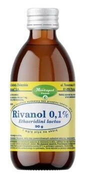 Rivanol 0,1%, płyn na skórę, 90g