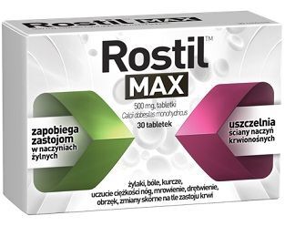 Rostil Max 500mg, 30 tabletek