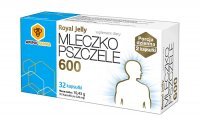 Royal Jelly Mleczko Pszczele 600, 32 kapsułki