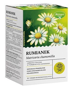 Rumianek, herbatka ziołowa, 30 saszetek
