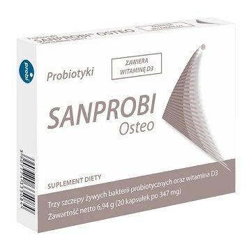 Sanprobi Osteo, 20 kapsułek