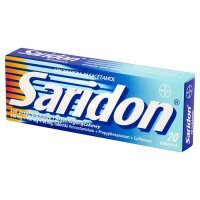 Saridon (250mg+150mg+50mg), 20 tabletek