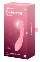 Satisfyer G-Force, wibrator stymulujący punkt G, różowy, 1 sztuka