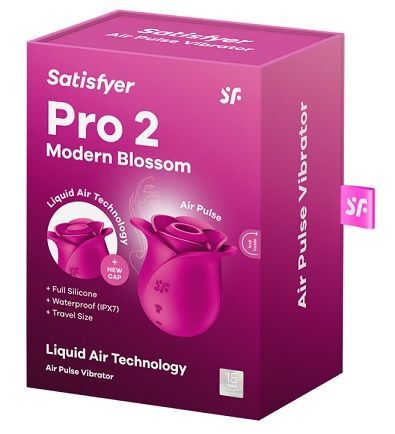 Satisfyer Pro 2 Modern Blossom, wibrator pulsacyjny, 1 sztuka