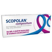 Scopolan compositum (10mg+250mg), 10 tabletek