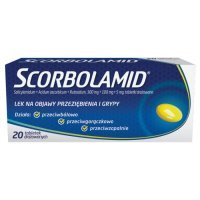 Scorbolamid (300mg+100mg+5mg), 20 tabletek