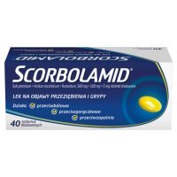 Scorbolamid (300mg+100mg+5mg), 40 tabletek
