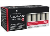 Seboradin Men Forte, kuracja przeciw wypadaniu włosów, dla mężczyzn, 14 ampułek