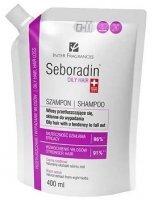 Seboradin Niger, szampon do włosów przetłuszczających się, czarna rzodkiew, zapas, 400ml