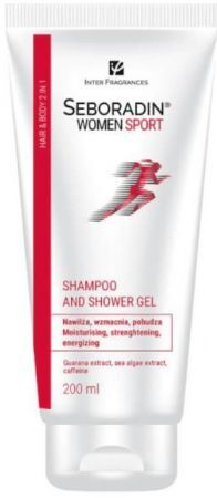 Seboradin Woman, szampon i żel 2w1 Sport, 200ml