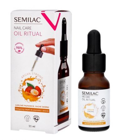Semilac Oil Ritual, odżywczy olejek do paznokci i skórek, 11ml