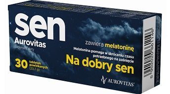 Sen Aurovitas, 30 tabletek powlekanych