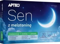 Sen z melatoniną Apteo, 30 tabletek