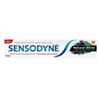 Sensodyne Natural White, wybielająca pasta do zębów z węglem aktywnym, 75ml