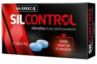 Silcontrol 25mg, 2 tabletki