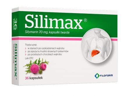 Silimax 70mg, 36 kapsułek