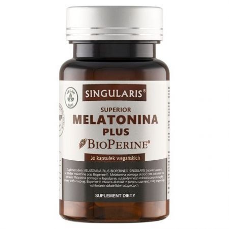 Singularis Superior, Melatonina Plus BioPerine, 30 kapsułek