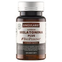 Singularis Superior, Melatonina Plus BioPerine, 30 kapsułek