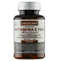 Singularis Superior, Witamina C 1000 + Bioperine, 60 kapsułek