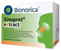 Sinupret extract, lek złożony, 20 tabletek