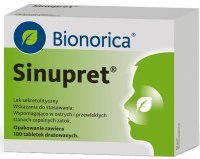 Sinupret, lek złożony, 100 tabletek