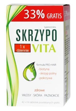 Skrzypovita 1 x dziennie, 56 tabletek