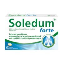 Soledum Forte 200mg, 20 kapsułek