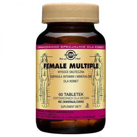 Solgar Female Multiple, 60 tabletek