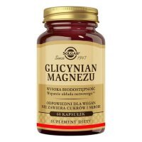 Solgar Glicynian Magnezu, 60 kapsułek