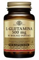 Solgar L-glutamina 500mg, 50 kapsułek