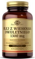 Solgar Olej z wiesiołka dwuletniego 1300mg, 30 kapsułek