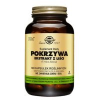 Solgar Pokrzywa Ekstrakt z liści, 60 kapsułek