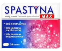 Spastyna MAX 80mg, 20 tabletek