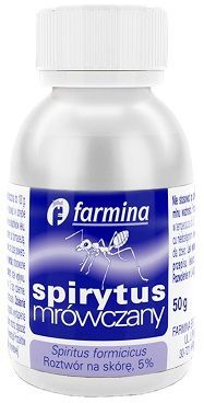 Spirytus mrówczany 5%, roztwór na skórę, 50g