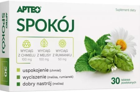 Spokój, Apteo, 30 tabletek