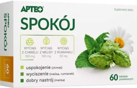 Spokój, Apteo, 60 tabletek