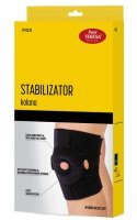 Stabilizator kolana, Pani Teresa, rozmiar L/XL, kolor czarny, 1 sztuka